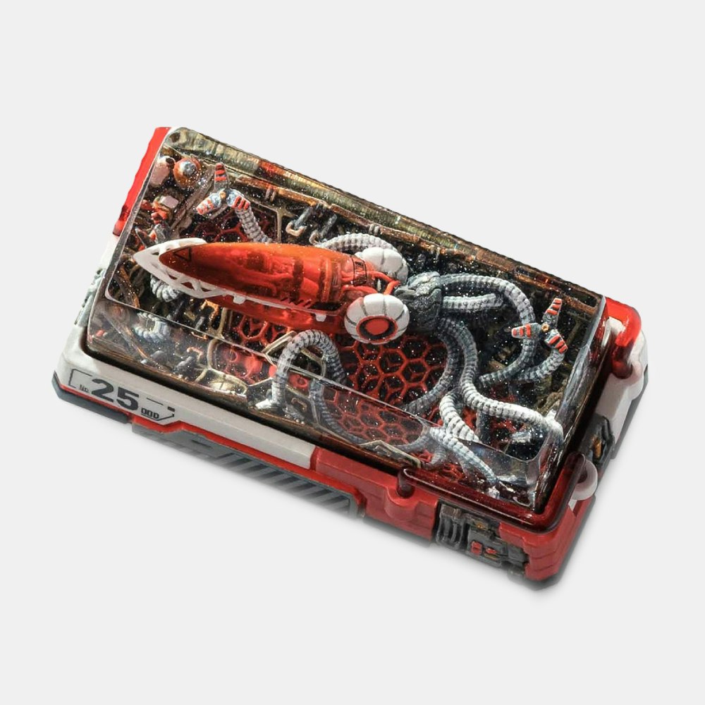 キーボード Dwarf Factory Mickey on the Grid Dwarf Factory The Mecha Artisan Keycap | Mechanical Keyboards